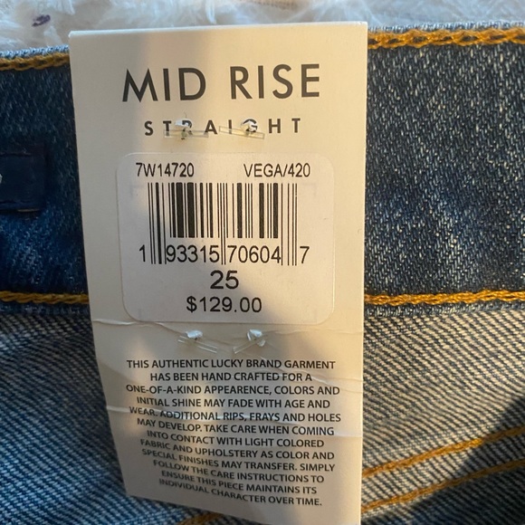 Mid-rise, Straight-leg, Lucky Brand Jeans - Picture 4 of 4